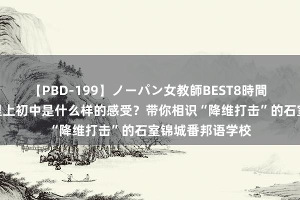 【PBD-199】ノーパン女教師BEST8時間 2 在高完中校园里上初中是什么样的感受？带你相识“降维打击”的石室锦城番邦语学校