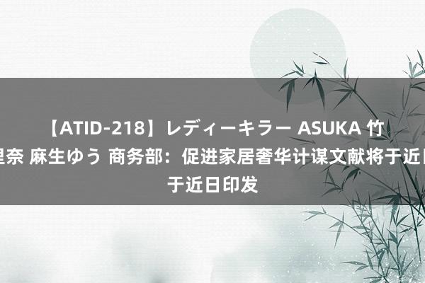 【ATID-218】レディーキラー ASUKA 竹内紗里奈 麻生ゆう 商务部：促进家居奢华计谋文献将于近日印发