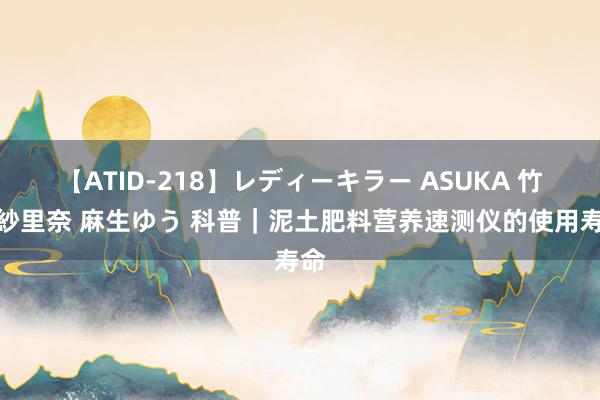 【ATID-218】レディーキラー ASUKA 竹内紗里奈 麻生ゆう 科普｜泥土肥料营养速测仪的使用寿命