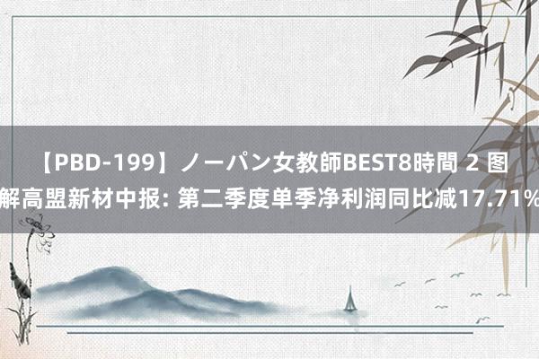 【PBD-199】ノーパン女教師BEST8時間 2 图解高盟新材中报: 第二季度单季净利润同比减17.71%