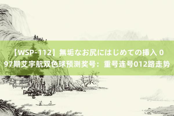 【WSP-112】無垢なお尻にはじめての挿入 097期艾宇航双色球预测奖号：重号连号012路走势